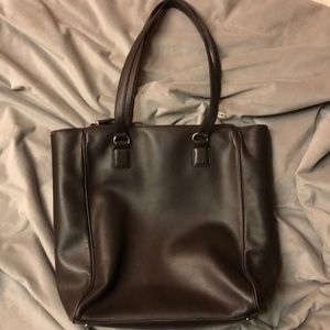 Talbots Large Leather Tote